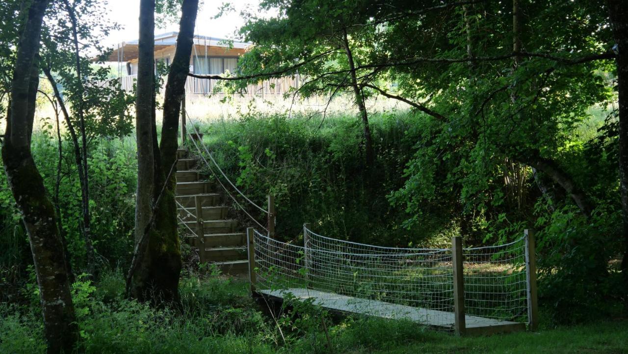 Les Chalets Du Moulin De Valade Condat-sur-Trincou Exteriör bild
