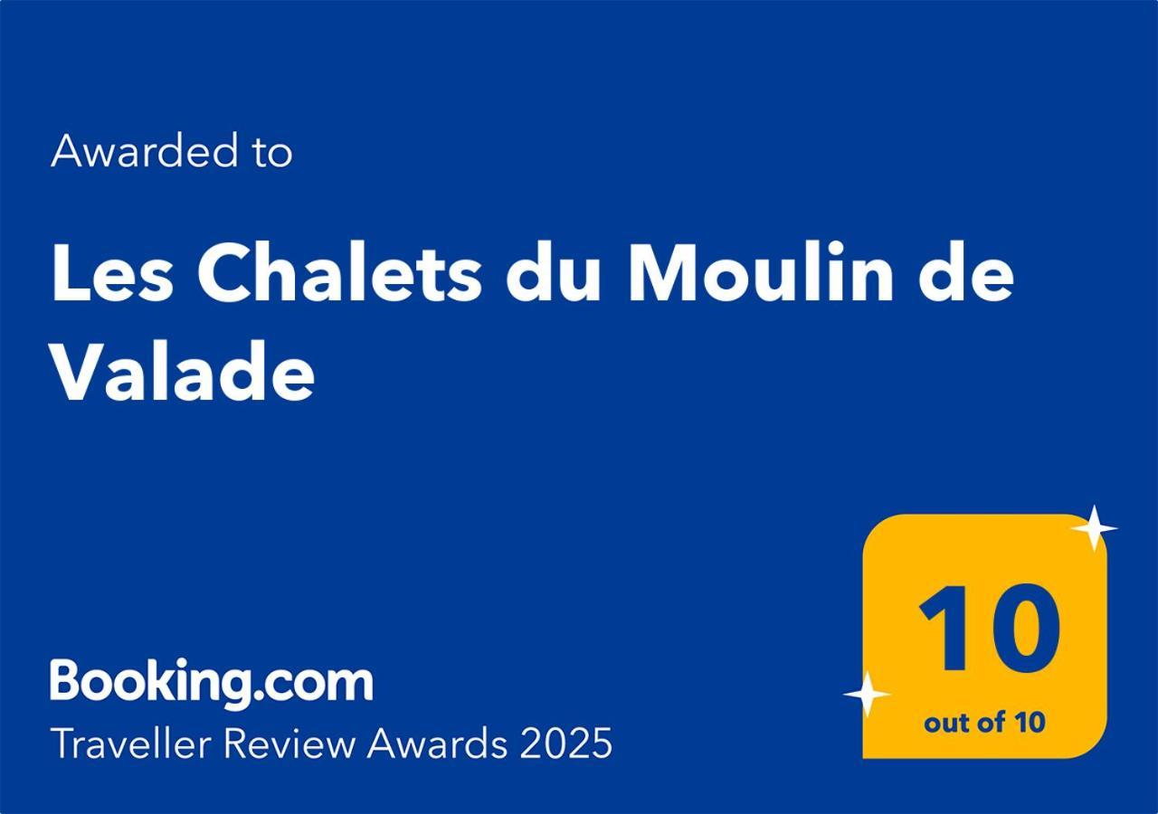 Les Chalets Du Moulin De Valade Condat-sur-Trincou Exteriör bild